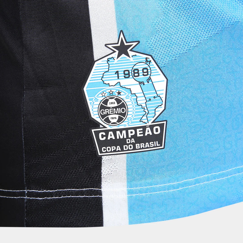 Camisa Grêmio Home 24/25 - Azul e Preto