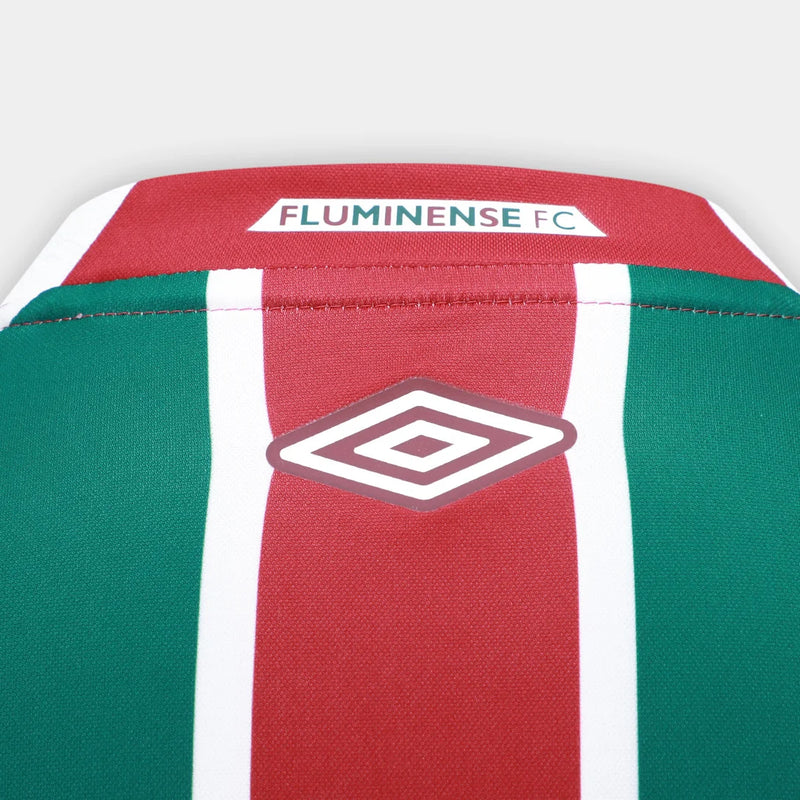 Camisa Fluminense Feminina Home 25/26 - Vinho e Verde