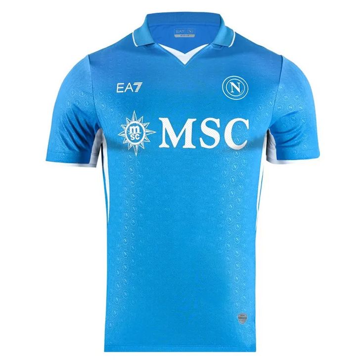 Camisa Napoli Home 24/25 - Azul