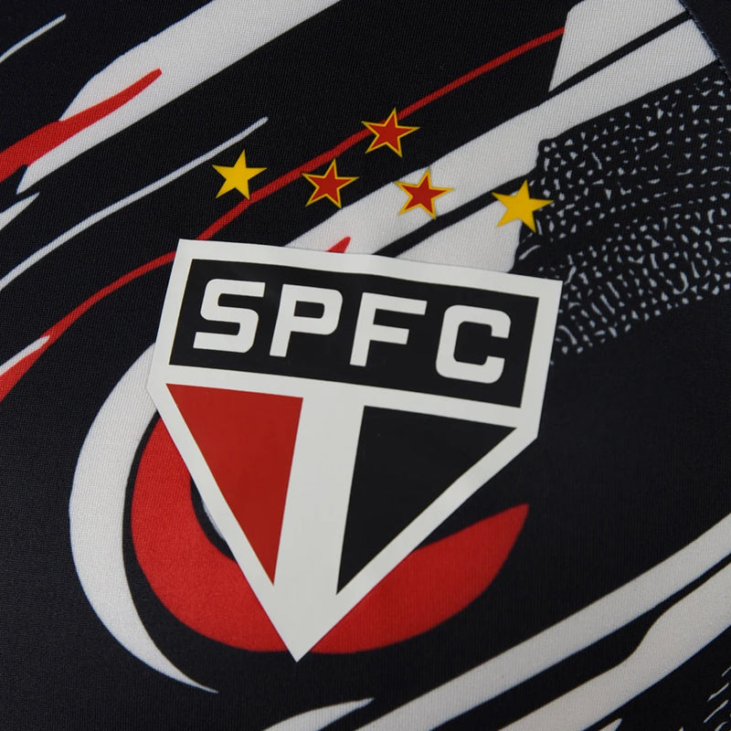 Camisa São Paulo Pré Jogo 25/26 - Preta
