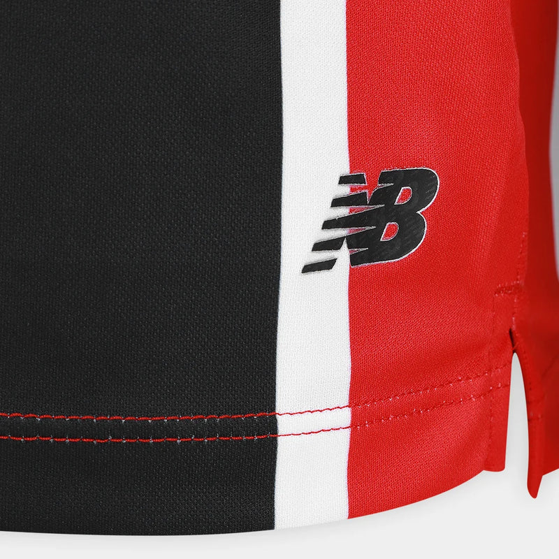 Camisa São Paulo Away 25/26 - Vermelha e Preta