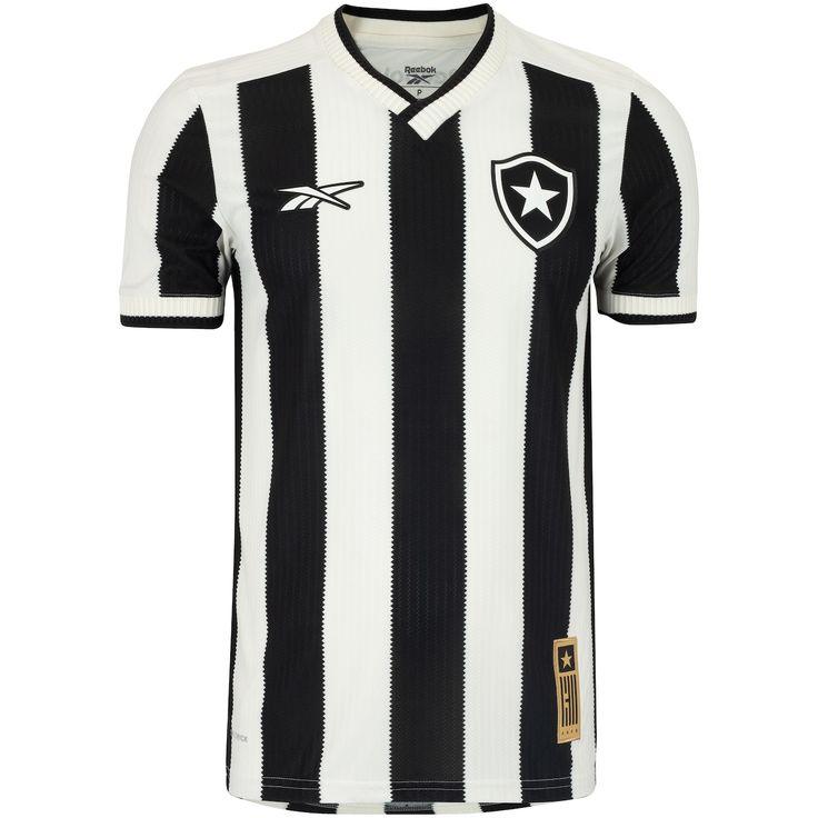 Camisa Botafogo Home 24/25 - Preta e Branca
