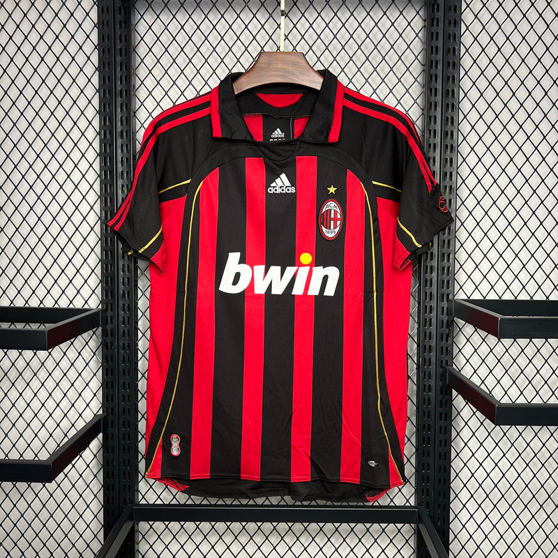 Camisa Retrô Milan Home 06/07 - Vermelho