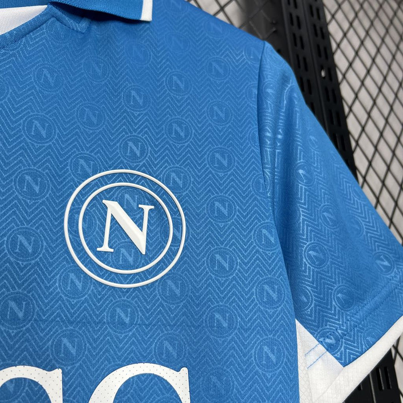 Camisa Napoli Home 24/25 - Azul