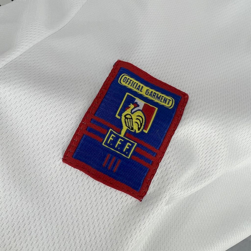 Camisa Retrô França Away 1998 - Branca