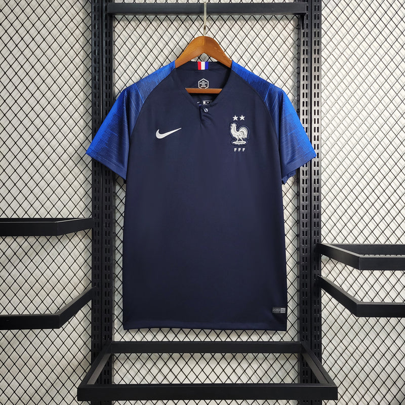 Camisa Retrô França 2018