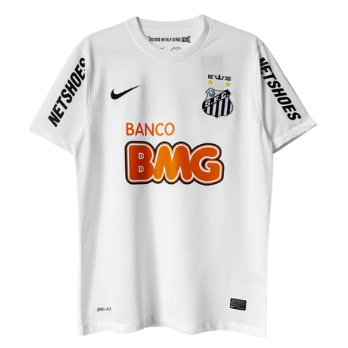 Camisa Retrô Santos Home 12/13 - Branca