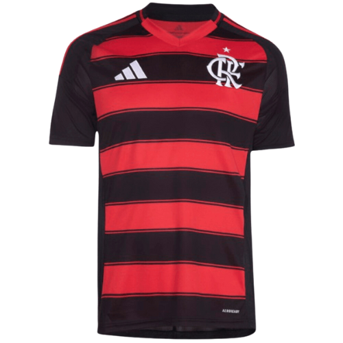 Camisa Flamengo Home 25/26 - Vermelho e Preto