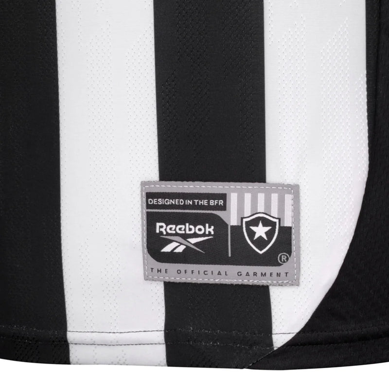 Camisa Botafogo Home 25/26 - Preta e Branca