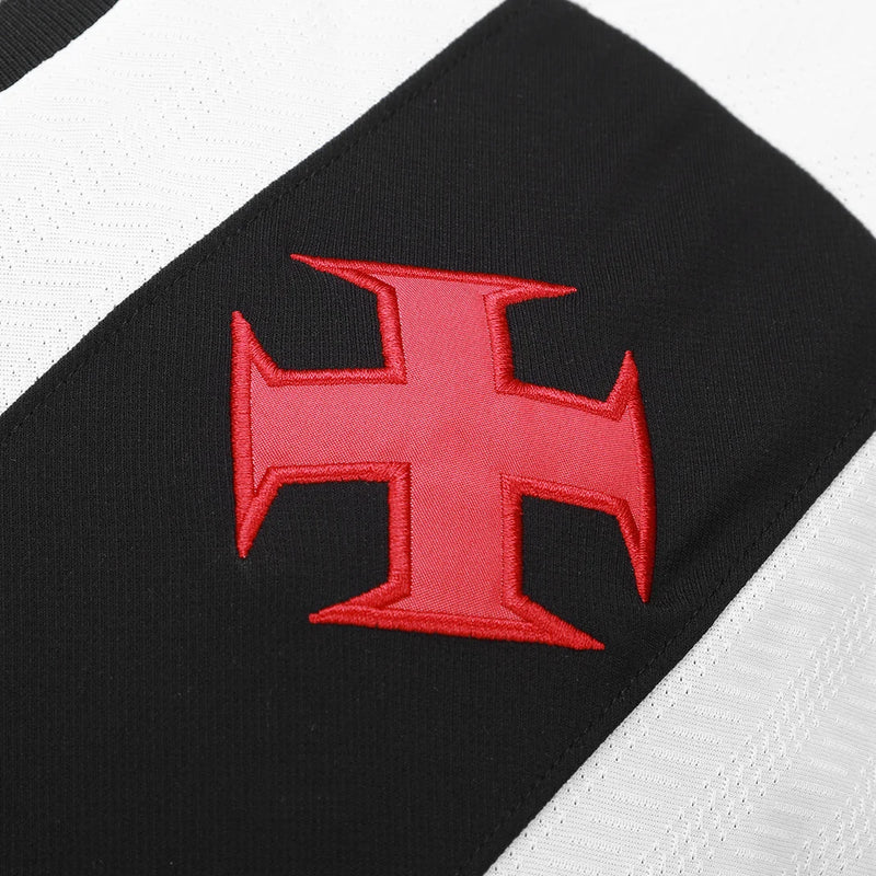 Camisa Vasco da Gama Away 25/26 - Branca e Preta