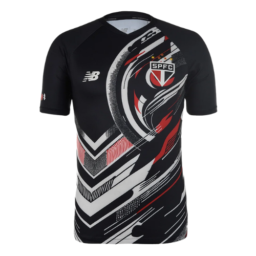 Camisa São Paulo Pré Jogo 25/26 - Preta