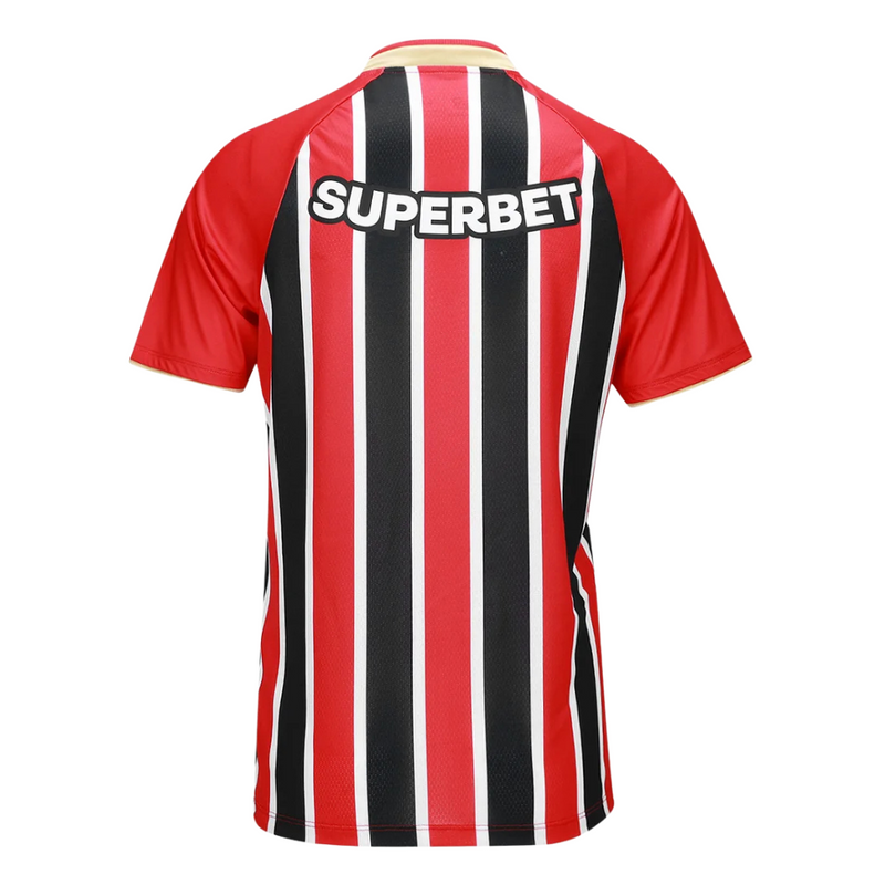 Camisa São Paulo Away 25/26 Feminina - Vermelha e Preta