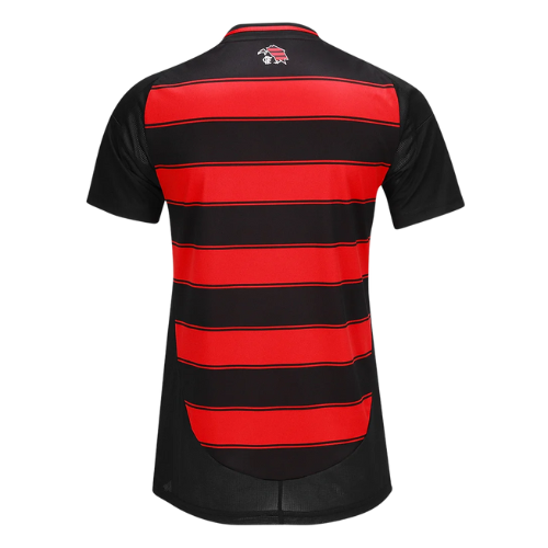 Camisa Flamengo Feminina Home 25/26 - Vermelho e Preto