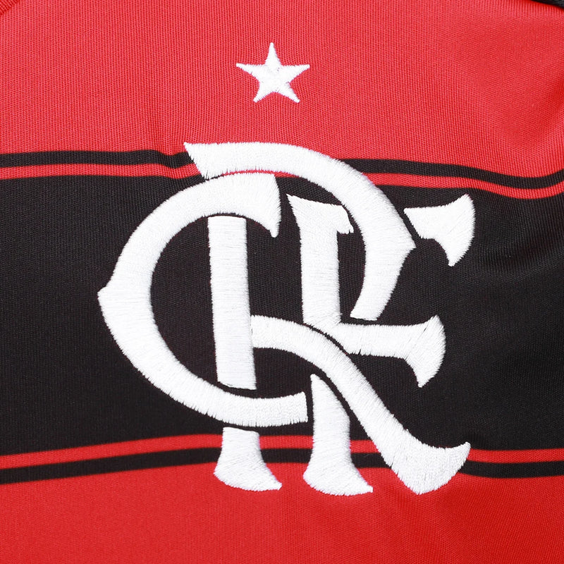 Camisa Flamengo Feminina Home 25/26 - Vermelho e Preto