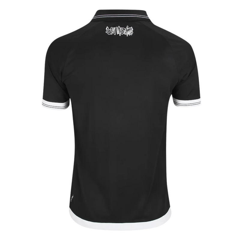Camisa Vasco da Gama Home 25/26 - Preta e Branca