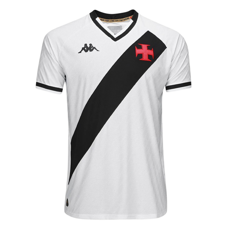 Camisa Vasco da Gama Away 25/26 - Branca e Preta