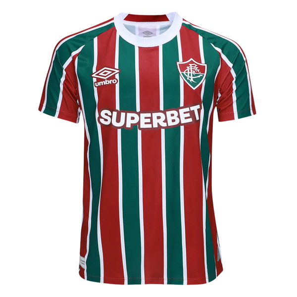 Camisa Fluminense Home 25/26- Vinho e Verde