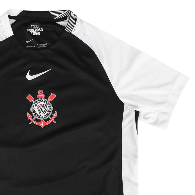 Camisa Corinthians Away 25/26 - Preta