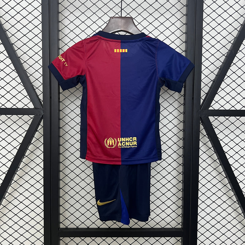 Conjunto Infantil Barcelona Home 24/25