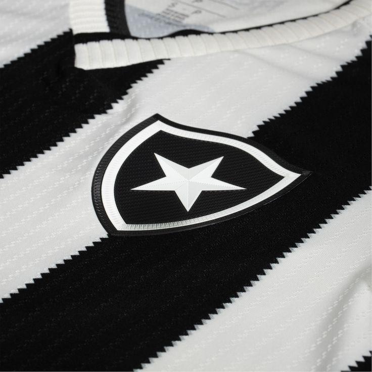 Camisa Botafogo Home 24/25 - Preta e Branca