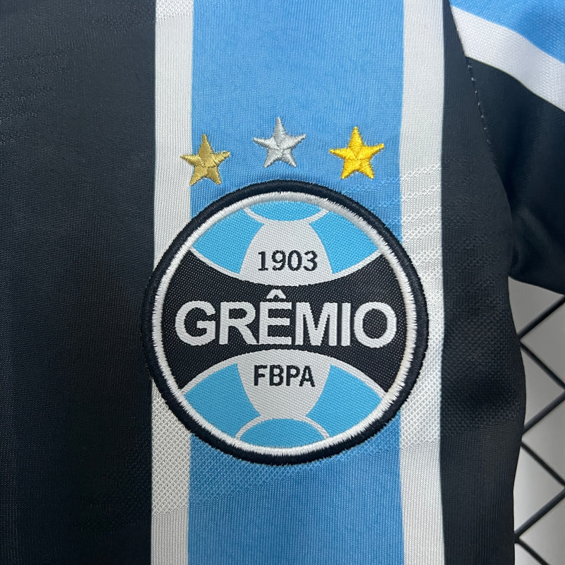 Conjunto Infantil Grêmio Home 2024