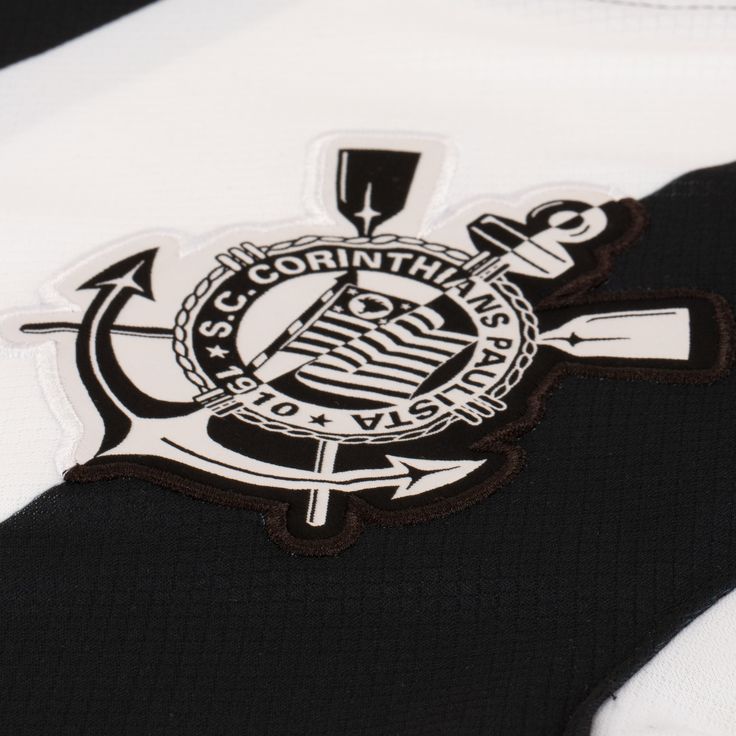 Camisa Corinthians Feminina Third 24/25 - Preto e Branco