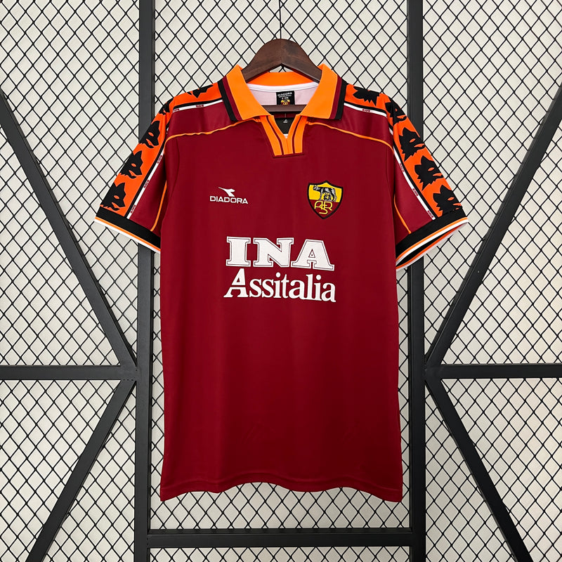 Camisa Retrô Roma Home 98/99