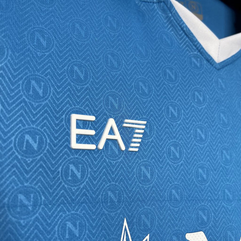 Camisa Napoli Home 24/25 - Azul