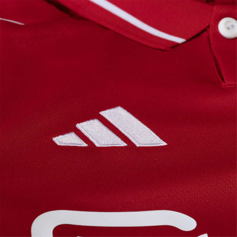 Camisa Ajax Home 24/25 - Branca e Vermelha