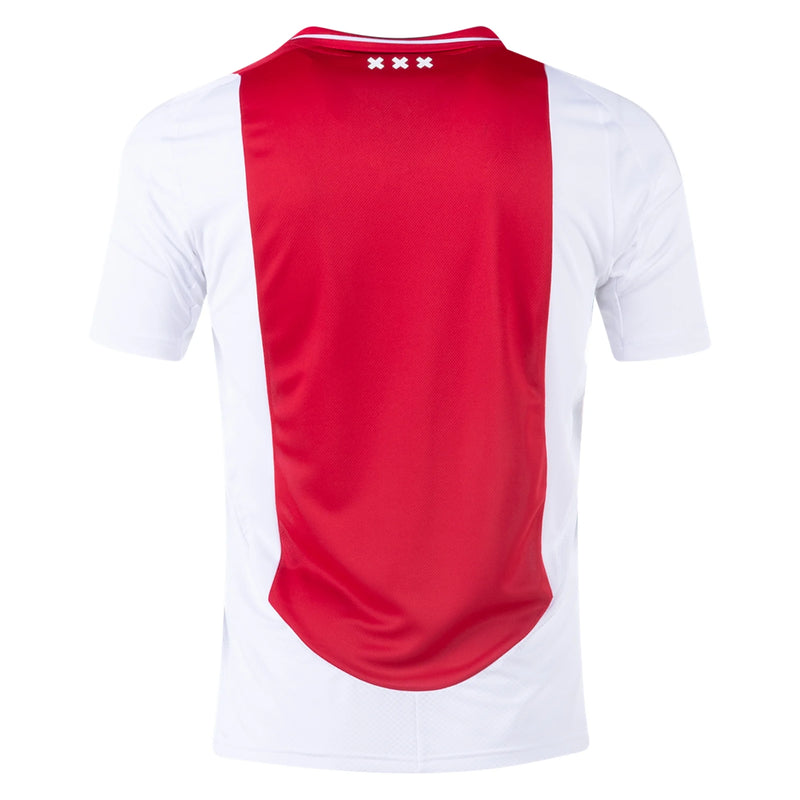 Camisa Ajax Home 24/25 - Branca e Vermelha