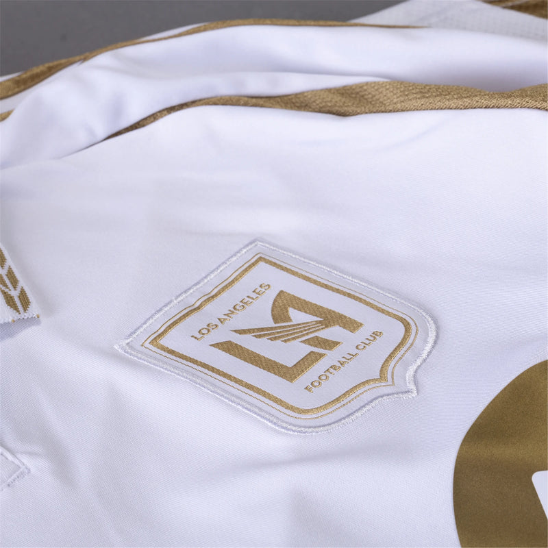 Camisa LAFC Away 25/26 - Branca e Dourado