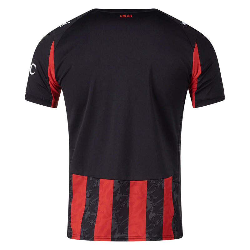 Camisa Milan Home 25/26 - Vermelha e Preta