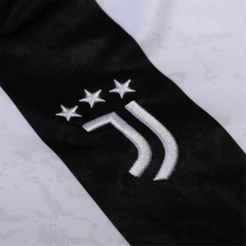 Camisa Juventus Home 24/25 - Preta e Branca