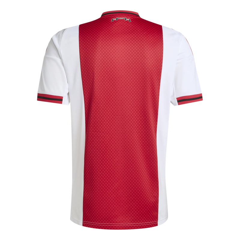 Camisa Ajax Home 25/26 - Branca e Vermelha