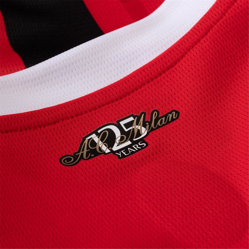 Camisa Milan Home 24/25 - Vermelha e Preta