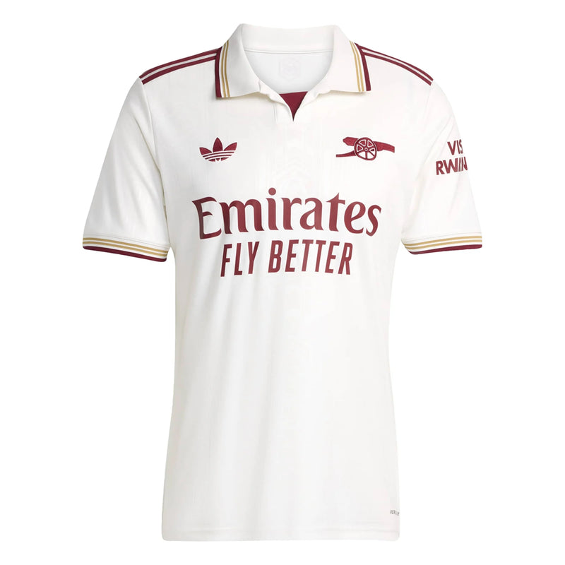 Camisa Arsenal Third 25/26 - Branca