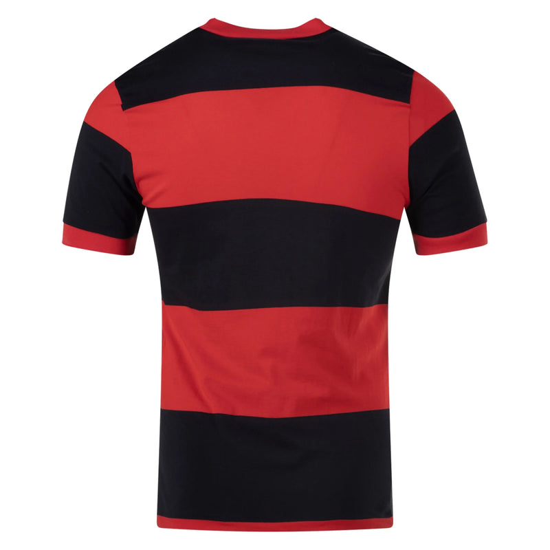 Camisa Retrô Flamengo Home 1981 - Vermelho e Preto
